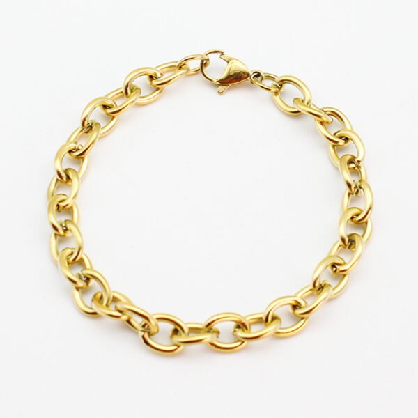 Stainless steel cross bracelet