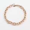 Stainless steel cross bracelet