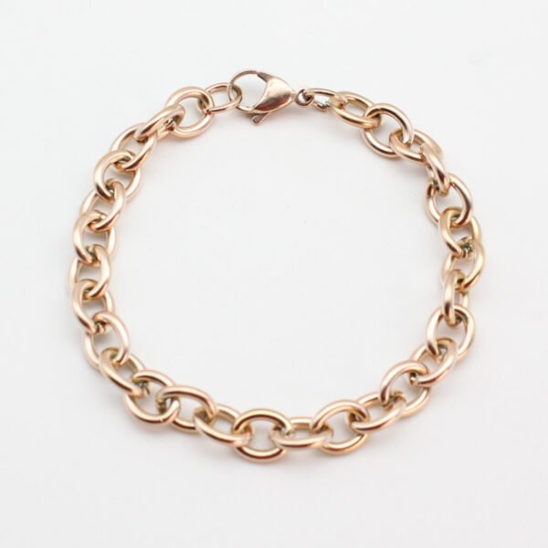 Stainless steel cross bracelet