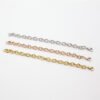 Stainless steel cross bracelet