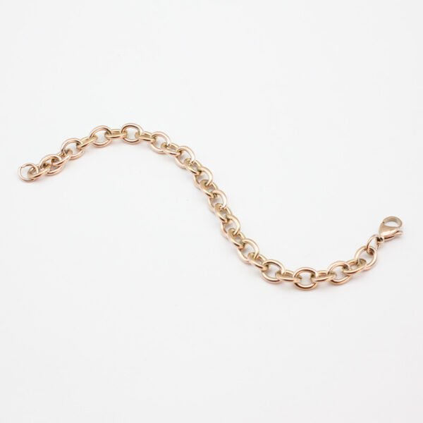 Stainless steel cross bracelet