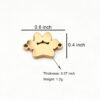 Dog paw shape