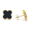 四叶草耳钉 Stainless steel flower stud earrings