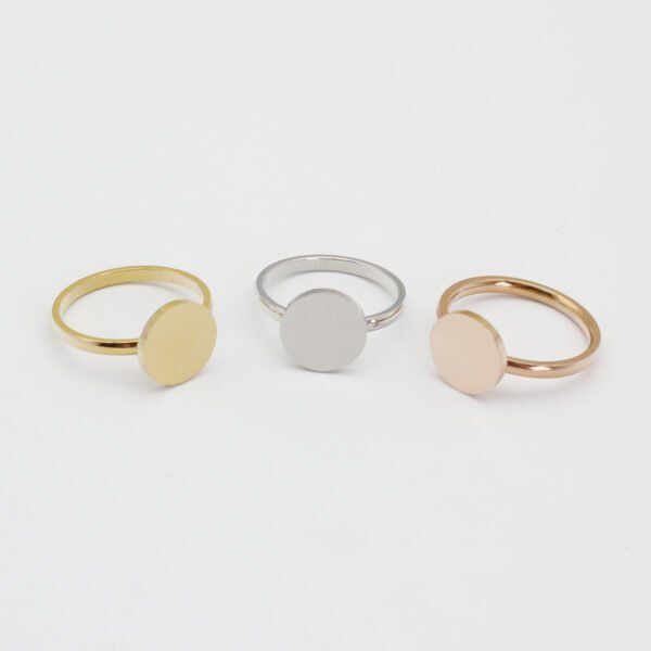 圆牌戒指_0000_图层 1 Stainless steel ring