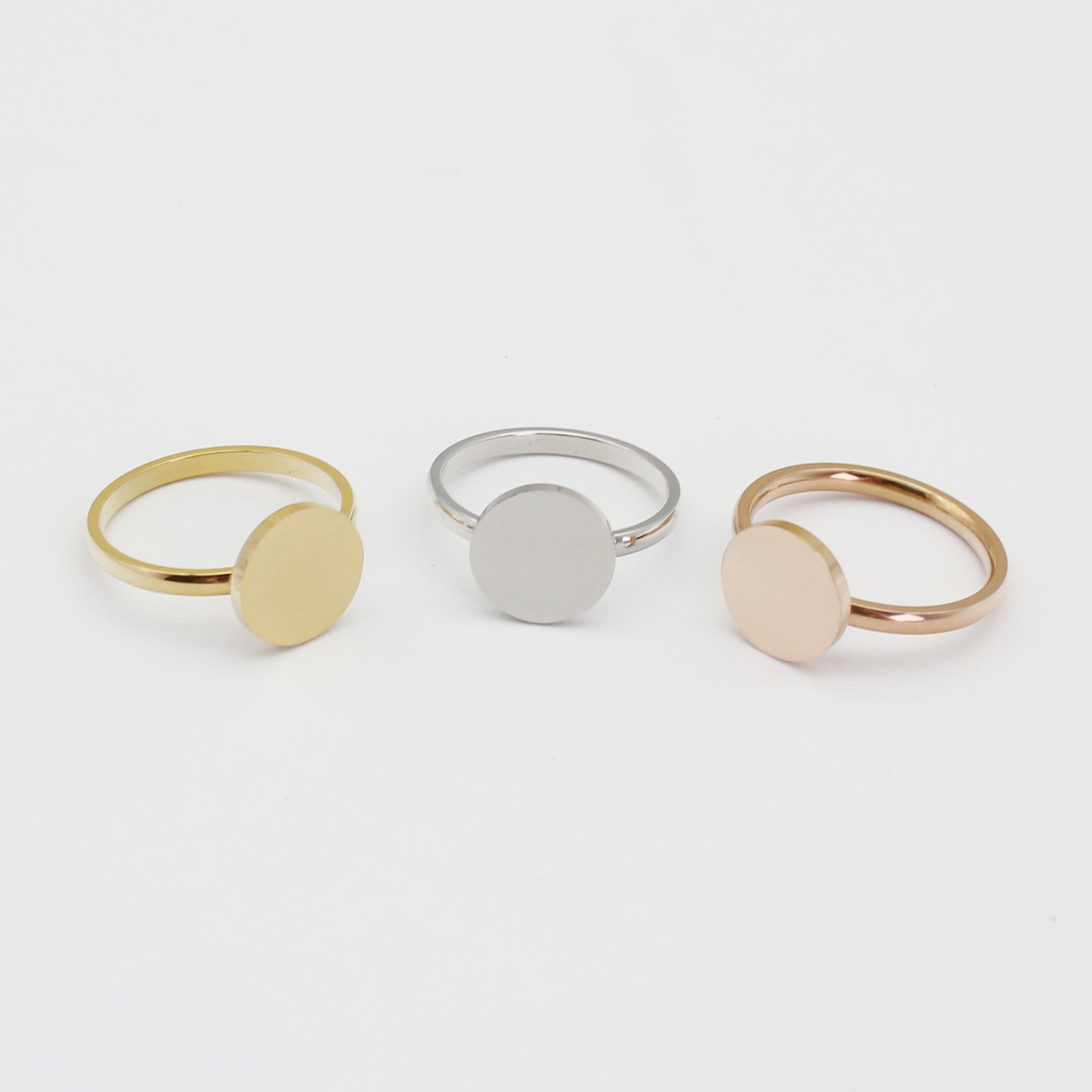 Stainless steel ring