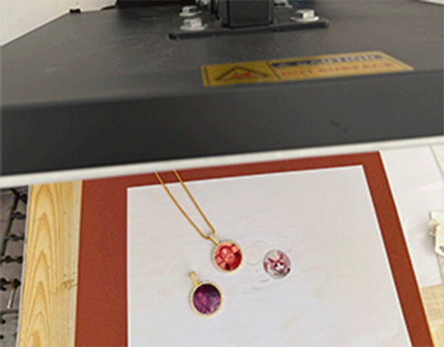 Currently producing stainless steel thermal transfer ornaments.