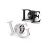 Stainless Steel Custom Initial Brooch Pins