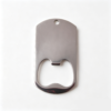 军牌开瓶器 (1) Wholesale premium brushed silver stainless steel military dog tag blank bottle opener with satin finish for custom engraving catalog.