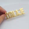 Stainless Steel Multi-Finger Name Rings – Personalized Bold A-Z Letter Hip Hop Statement Jewelry